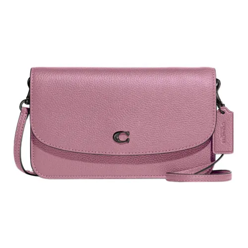 COACH Hayden Песочный Кожа Сумка через плечо Маленькая Женская Фиолетовая Синяя Многоцветная