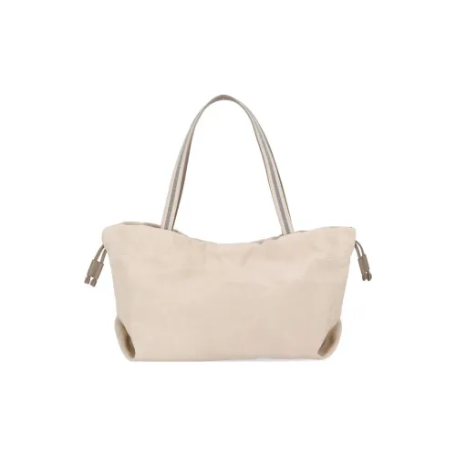 BRUNELLO CUCINELLI Замша Тоут Сумка Сумка для покупок Сумка Сумка через плечо Женская Розовая