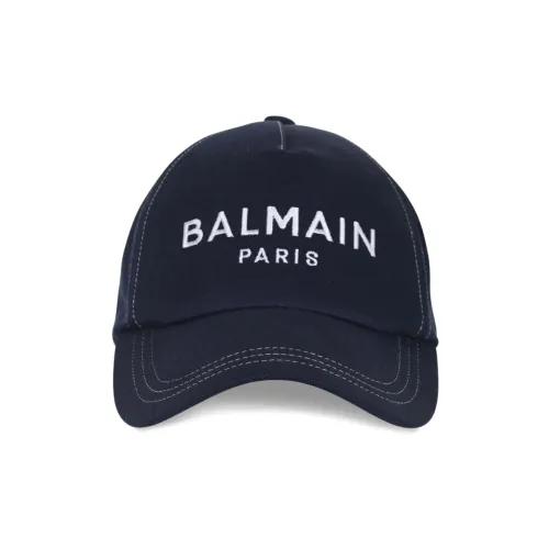 BALMAIN Хлопок Бейсболка Темно-синий Унисекс