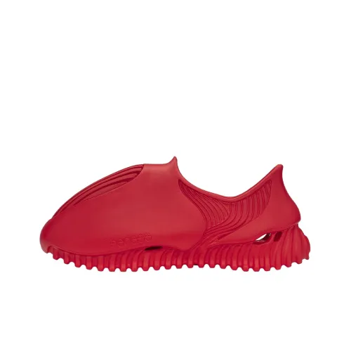 GENEGG Foam Runner Low Топ Кэжуал Унисекс Awaken Красный Яйцо Формовая Обувь