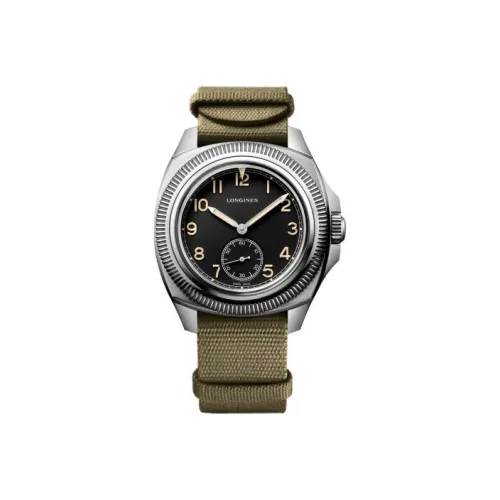 LONGINES Автоматический Механический Механизм Мужские Классические Винтажные Часы 43 мм Черные