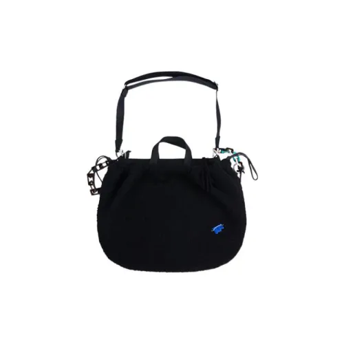 ADER ERROR Шерсть Курьерская сумка Тоут Сумка Сумка для покупок Сумка Сумка через плечо Сумка через плечо Большая Унисекс Черная