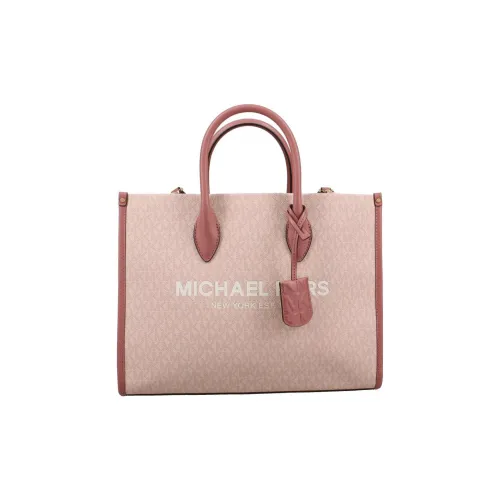 MICHAEL KORS Mirella Кожа Тоут Сумка Сумка для покупок Сумка среднего размера Женская Персиково-розовая
