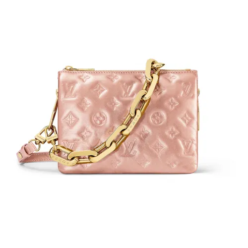 LOUIS VUITTON Coussin Овчина Сумка на плечо Сумка-подушка Сумка через плечо Женская Розовое золото