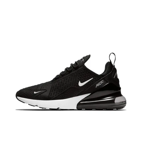 Nike Air Max 270 SE Low Топ Повседневная обувь Мужская Черный Белый