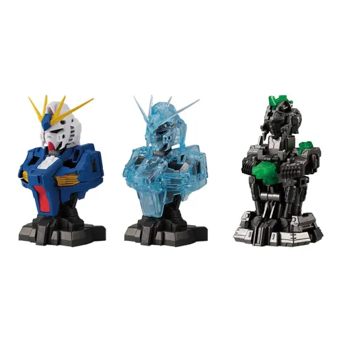 BANDAI Ν Gundam RX 93ff MS Механический Верхний обхват груди Счастливый Draw Целая коробка 3 шт