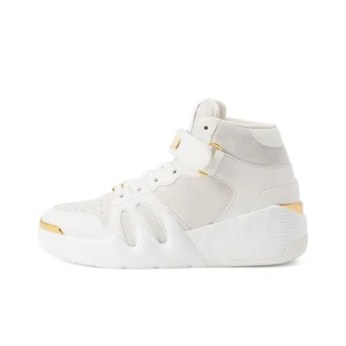 Giuseppe Zanotti GZ Talon Высокие Топы Стильные Скейтбординги Женские Белые