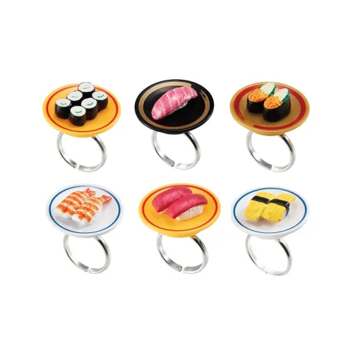 BANDAI Food Колокольчик! Ремень конвейера Sushi Loop!! Счастливый Draw Целая коробка 6 шт