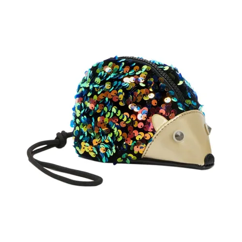 Furla Allegra Ткань Кошелек для монет Женские Синий Зеленый Многоцветный