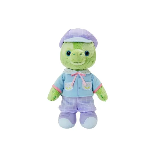 Disney 2023 Spring Олу Мел Duffy и Friends Весенний Цветочный Аромат Зеленые Куклы Плюшевая Кукла 19 см Высота