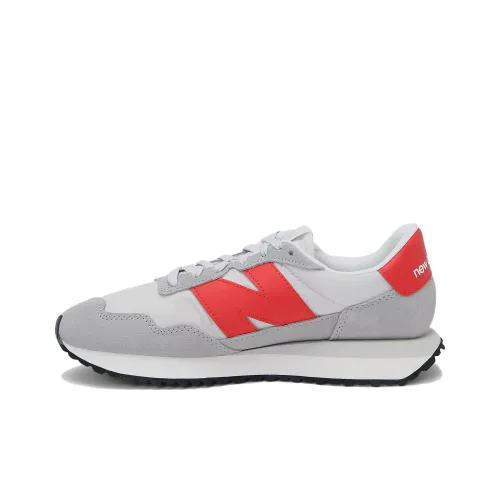 New Balance NB 237 Low Топ Беговые кроссовки Серый Красный