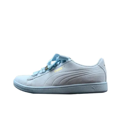PUMA Vikky Ribbon Low Top Скейтборд Кроссовки Женские Синие