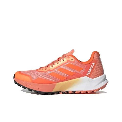 adidas Terrex Agravic Flow 2,0 Slip-resistant Abrasion-resistant Lightweight Low-Top Running Shoes Women's