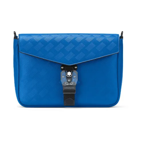 MONTBLANC Кожа Сумка через плечо Мужская Синяя