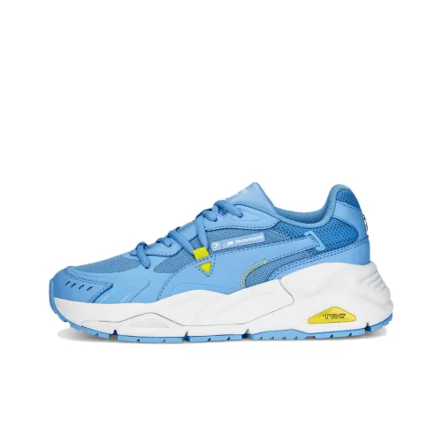 PUMA BMW M Motorsport TRC Mira Tech Motorsport Low Топ Спортивная Повседневная Обувь Женская Синяя