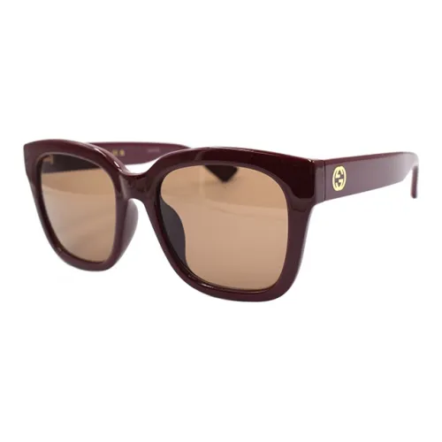 GUCCI Пластиковая оправа Квадратные Солнцезащитные очки Унисекс