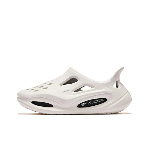 Erke Infinite Lite Sabo Спортивные Сандалии Женские Айвори Белый Черный