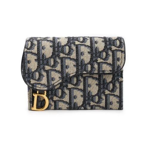DIOR Женские обложки для карт с узором "седло"