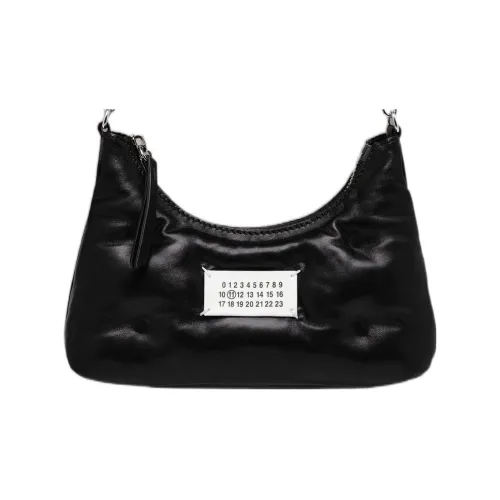 Maison Margiela Sheepskin Calfskin Crossbody Bag Regular Women's Black Maison Margiela Овчина Телячья кожа Сумка через плечо Стандартная Женская Черная