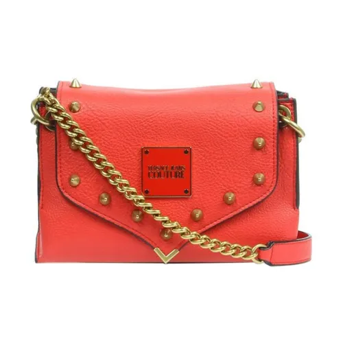 VERSACE JEANS COUTURE Полиэстер Сумка через плечо Сумка на плечо Женская Оранжевая