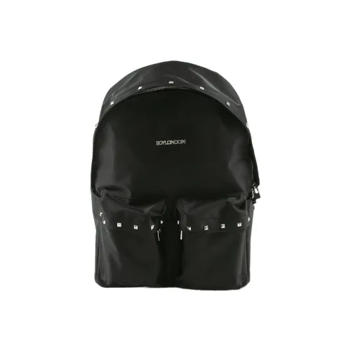 Boy London Nylon Backpack Standard Unisex Black Бой Лондон Нейлоновый Рюкзак Стандартный Унисекс Черный