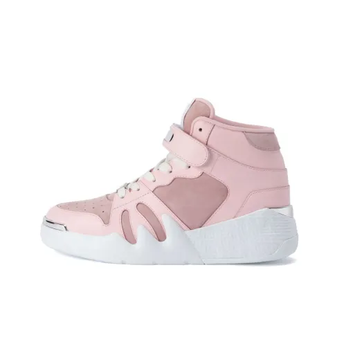 Giuseppe Zanotti GZ Talon Высокие Топы Стильные Скейтбординги Женские Розовые
