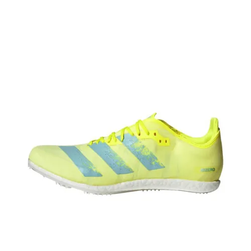 Adidas Adizero Avanti Износостойкие Дышащие Низкие Беговые кроссовки Мужские Зеленые Синие