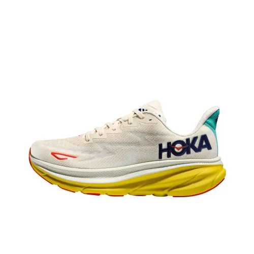HOKA ONE ONE Clifton 9 Амортизация Противоскользящий Устойчивый к истиранию Низкий Топ Тренировочные Беговые кроссовки