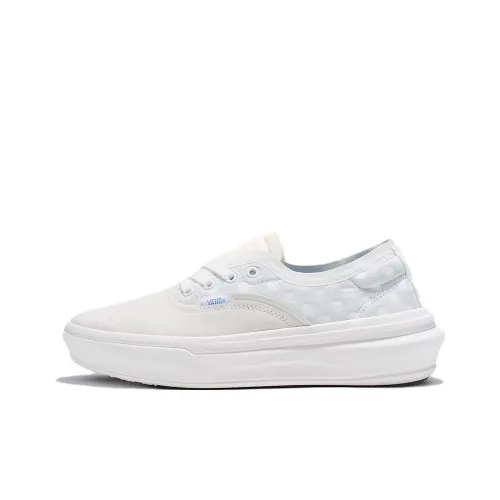 VANS Authentic Overt CC Low Top Скейтборд Кроссовки Унисекс Белый Серый