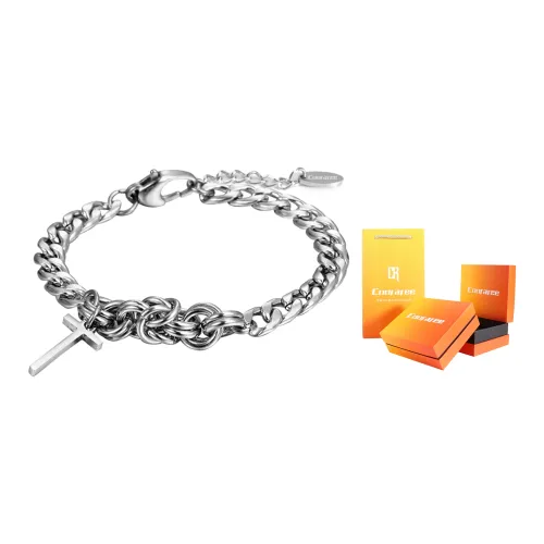 Cooraree Браслеты из титанового стального сплава Унисекс