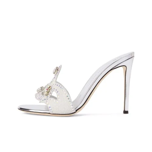 Giuseppe Zanotti GZ Слипоны Женские Серебряные