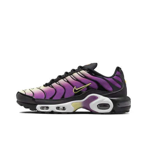 Nike Air Max Plus 'Фуксия Бледный Желтый' Устойчивый к истиранию Низкий Топ Повседневная обувь Мужская Розовый Фиолетовый Градиент