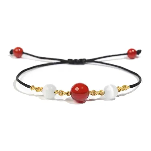 VIVIWELL Браслеты из агата унисекс