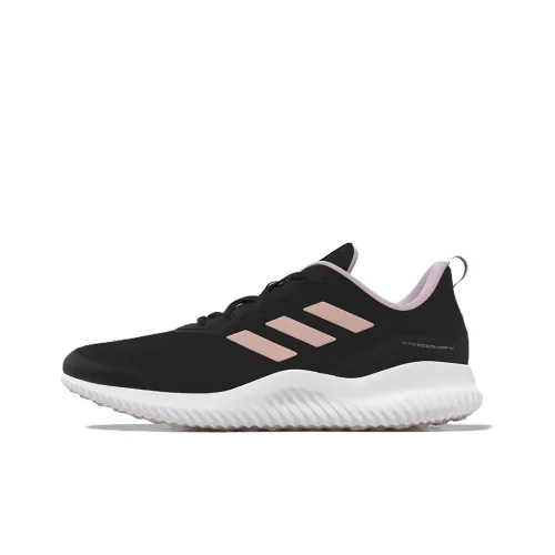 Adidas Alphacomfy Low Топ Повседневный Тренировочные Беговые Кроссовки Женские Черный Розовый