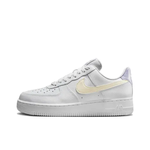 Nike Air Force 1 'Оксиген Пурпурный' Низкие Кроссовки для скейтбординга Женские Белые