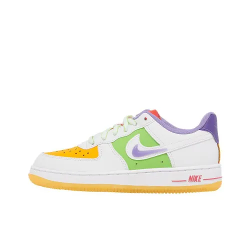 Nike Air FORCE 1 Детские Скейтбординги Низкий Топ Женский