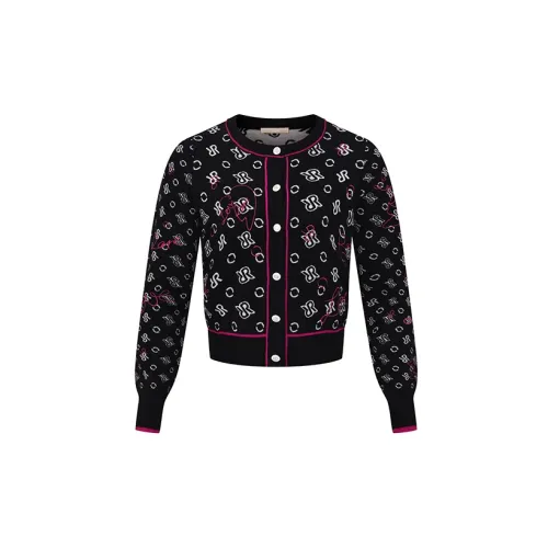 RARE Длинный рукав Трикотаж Женский Многоцветный