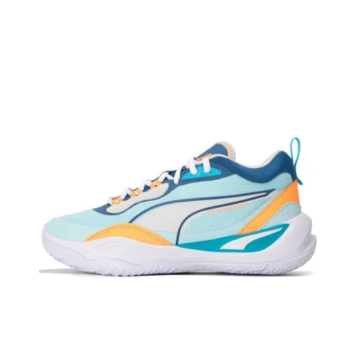 PUMA Playmaker MID Топ Casual Унисекс Синий