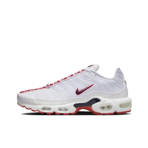 Nike Air Max Plus Low Топ Спортивная Повседневная Обувь Мужская Белая