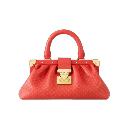 LOUIS VUITTON Клатч Телячья кожа Одно плечо Сумка Extra Mini Женская Красная