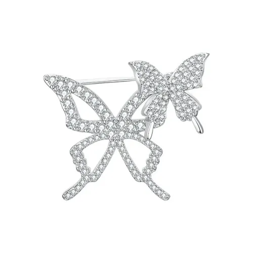 Glam Ever Сплав с Циркон Ювелирные аксессуары Серебряный Унисекс