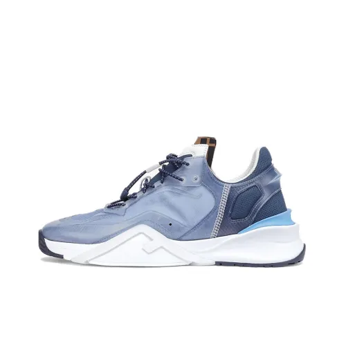 FENDI Flow Sports Повседневная обувь Мужская Светло-синяя