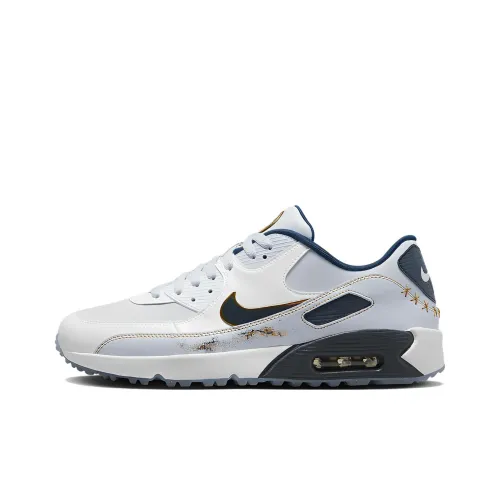 Nike Air Max 90 GOLF NRG 'The Players Championship' Низкий Топ Повседневная Обувь Унисекс Серый Черный