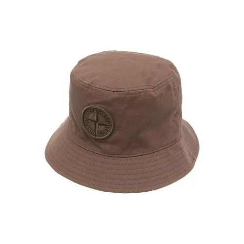 STONE ISLAND Вязаные соломенные шляпы Кофе Мужской