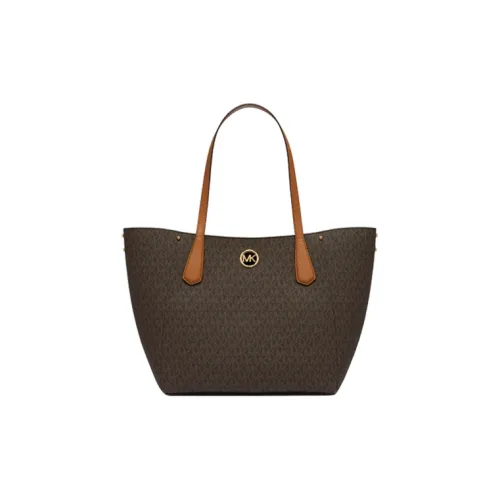 MICHAEL KORS Сумка из искусственной кожи сумка для покупок сумка через плечо большая женская темно-коричневый желтый коричневый