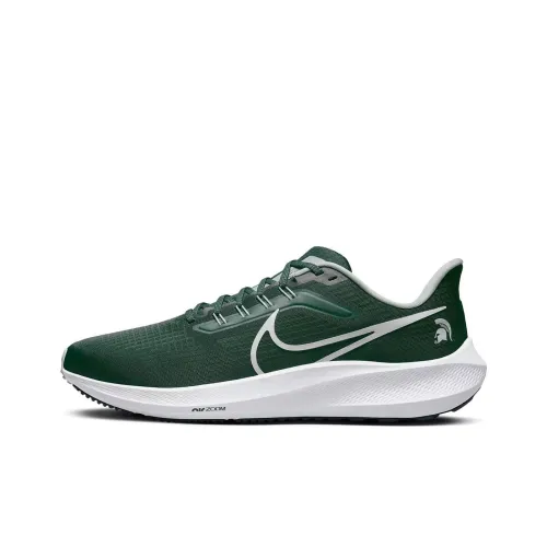 Nike Air Zoom Pegasus 39 Амортизаторы Slip-resistant Низкий топ Беговые кроссовки Мужские Зеленые