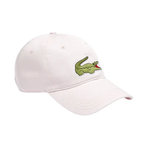 Кепки из хлопка с логотипом LACOSTE, белые, мужские