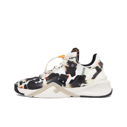 FENDI Flow Low Топ Спортивная Повседневная Обувь Мужская Белая