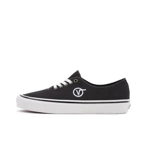 Vans Authentic Series Anaheim Factory One Piece DX Устойчивые к истиранию низкие скейтбордические кроссовки Unisex Черный Белый