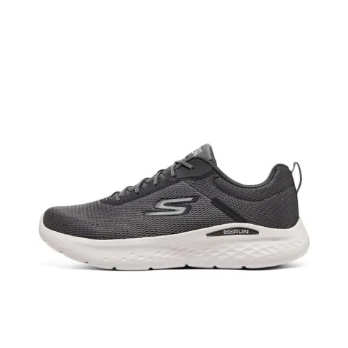 Skechers Go Run Lite Low Топ Беговые кроссовки Мужской Серый